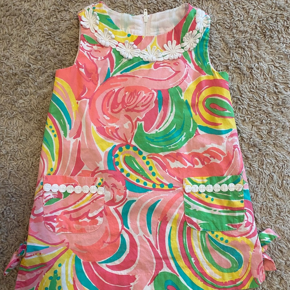 Lilly Pulitzer All Nighter Little Lilly Classic Shift size 2.